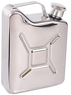 Flasque à whisky de poche en acier inoxydable de 141,7 g pour homme, escalade, bar, fête, abreuvoir
