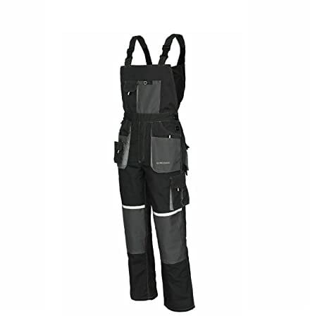 Agritrade AK Euro Classic/Bib and Brace Cargo Combat Style Heavy Duty Pants Knee Pad Pocket Trousers Work Wear Dungarees (36-38 Inch (54))