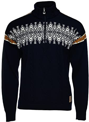 Dale of Norway Herren Aspøy Sweater Merinopullover Schwarz S
