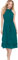 TRENDYOL Damen Midi Ruffle Hem Regular Dress Kleid, Smaragdgrün, 36 EU