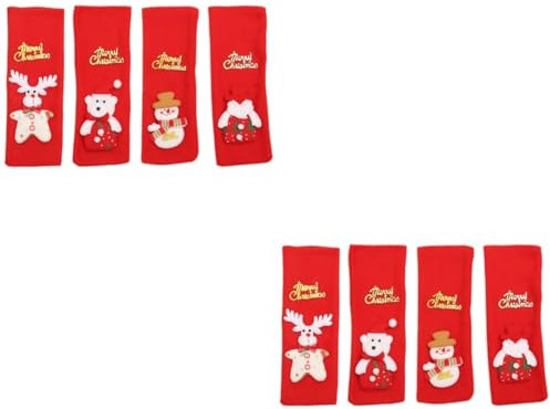 Ciieeo Set da 8 Pezzi per Vino Copri Bottiglia di Vino in Stoffa per Sambuco Natale