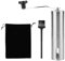 BlueEour Manual Coffee Grinder, Stainless Steel Coffee Bean Grinder, Foldable Handle Adjustable Grinding Coarseness Hand Coffee Grinder Burr Grinder with Cleaning Brush and Bag for Home Office Travel