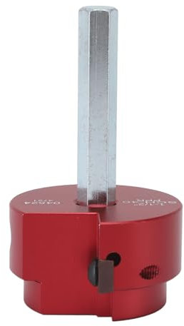 Fockety PVC-Rohrreibahlen-Set, Aluminium-PVC-Fitting-Sparer, PVC-Muffenschoner für Wasserleitungen, Kunststoffrohr-Fitting-Reibahlenbohrer, PVC-Rohrreibahlenwerkzeug für Wasserleitungen,