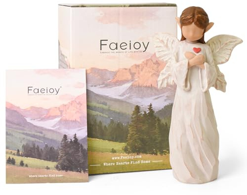 Fairy Gifts for Women, Guardian ELF Figurines Guardian Blessing Gifts | Sympathy, Healing, Sculpted Hand-Painted Fairy Ornaments Decor Gift for Thanksgiving Christmas