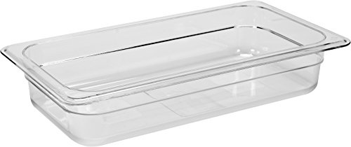 YATO Profi Polycarbonat GN Gastronormbehälter 1/3 Größen Auswahl 65-200mm auch Deckel Gastro Norm Behälter Kunststoff (Höhe 65mm)