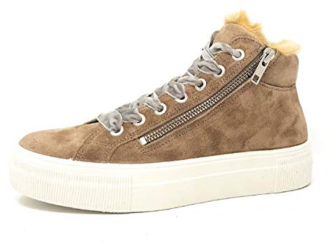 Legero Damen Lima Hohe Sneaker, Beige (Cloud 26), 41 EU