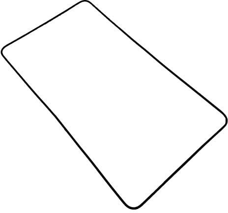 Hotpoint-Ariston Guarnizione Vetro Interno Forno 58cm x 32cm