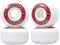 Birdhouse Rot Logo 99A - 53Mm Skateboard Rolle (One Size, Rot)