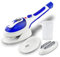QMMD Plancha De Vapor, Plancha Ropa Vapor Vertical - Portátil Plancha De Viaje Eliminación De Arrugas/Esterilización/Desinfección para El Hogar Y Los Viajes,Blue