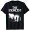 Warner Bros. The Exorcist Horror T-Shirt, Schwarz, S, V-Ausschnitt, Kurzarm, Unisex, Klassische Passform, 100% Baumwolle, Polyester