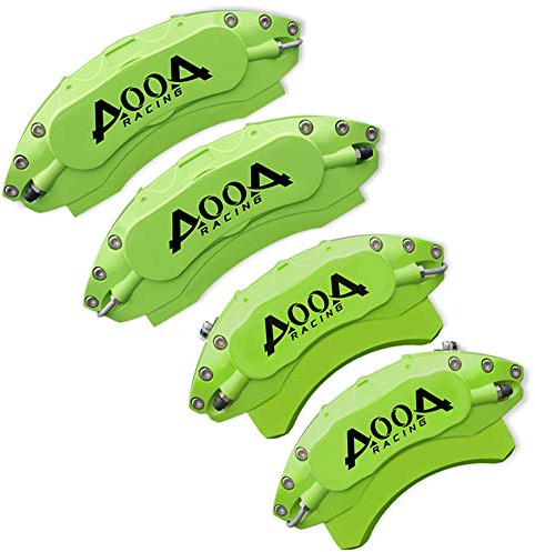 AOOA Bremssattel Abdeckungen Kundenspezifische Bremssattel Abdeckung aus Aluminium legierung Geeignet für die meisten Autos, 4 Stück (12 Farben) (Violett)