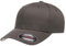 Flexfit Herren Taillierte Kappe aus Baumwoll-Twill Baseballkappe, grau dunkel, S/M
