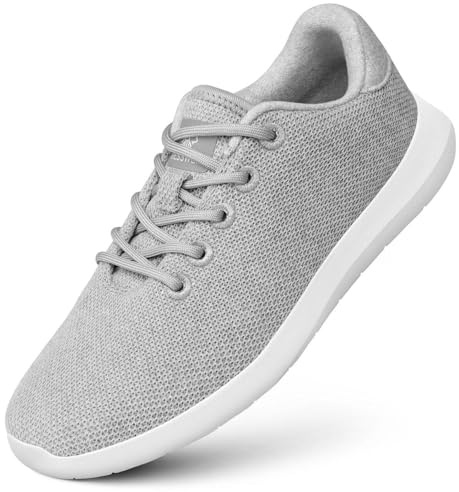 Giesswein Merino Wool Knit Men - Atmungsaktiver Merino Sneaker 3D-Strick | Waschbarer Herren Freizeitschuh mit Merino-Wechselfußbett & EVA-Sohle – Weite G mit Dehnzonen, auch barfuß angenehm trocken