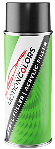 MOTIONCOLORS Füller Spritzfüller Haftgrund Grundierung Spritzspachtel für Autolack grau Spraydose 400 ml