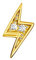 Thomas Sabo Einzel Ohrstecker Blitz vergoldetes Silber H2217-414-14