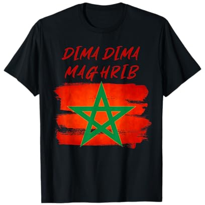 Drapeau Marocain Maillot du Maroc T-Shirt