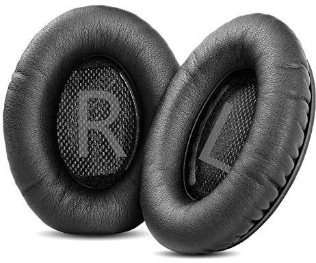 TaiZiChangQin Upgrade-Ohrpolster, Ersatz-Ohrpolster, kompatibel mit FITFORT Hiearcool L1 HiFi Wireless Stereo-Kopfhörer (Protein-Leder-Ohrpolster)