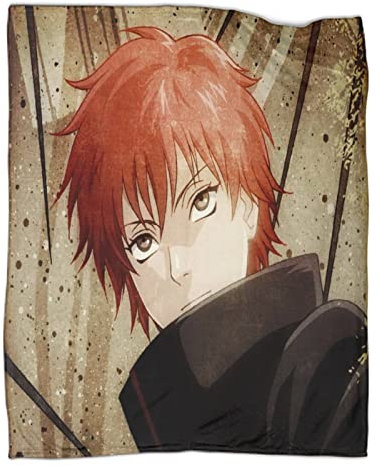 ELGISI Naruto Ninja Uzumaki Naruto Kuscheldecke Flanelldecke Für Kinder&Erwachsene, Tagesdecke Sofadecken,3D-Druck Cartoon Fleecedecke Decke 40x50inch(100x130cm)