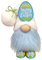 NCQiFei Ostern Deko Wichtel Handgemachte, Plüsch Osterhasen Zwerg, Frühlingdeko Handgemachte Osterpuppe Geschenke Osternschmuck, Hase Deko Tischdekoration, Decorations Innen Draußen (2-d)