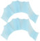 Agatige Schwimmhäute Handschuhe, 1 Paar Silikon Schwimmhäute Handschuhe Flossen Hand Schwimmen Finger Schwimmen Tauchen Flossen Schwimmflossen Handpaddel Zum Schnorcheln(M)