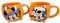 Disney Cauldron Shape Halloween Mickey and Minnie Mouse Pair of Mugs