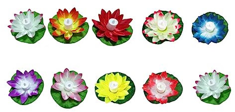 HOMSFOU 10 Piezas Faroles Decorativos Piscina Linterna De Río