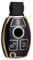 Juttzzei Autoschlüssel Hülle Mercedes Benz for Mercedes Benz A B C CL E M S SL SLK GLA GLC GLK W164 W245 W212 W204 Klasse Schlüsselhülle, TPU Mercedes A Klasse Schlüsselhülle - 3 Tasten (Schwarz)