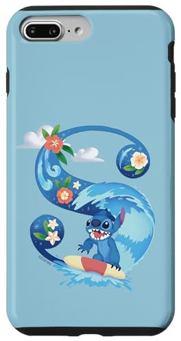 iPhone 7 Plus/8 Plus Disney Alphabet Monogram Lilo & Stitch Letter S for Stitch Case