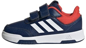 adidas Unisex Baby Tensaur Hook and Loop Shoes, Dark Blue/Cloud White/Bright Red, 25 EU