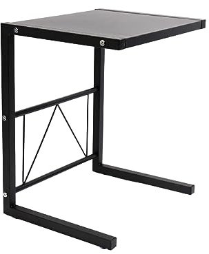 Hershii Estante de almacenamiento para electrodomésticos pequeños y freidora de aire, estante de metal para horno microondas, organizador de encimera de cocina para arrocera, botellas de condimentos,