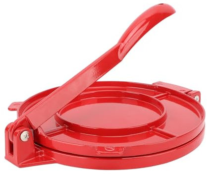 Tortilla Press, Tortilla Maker, 8 Inch Flour Tortilla Press, Aluminum Alloy, Manual Tortilla Press, Dough Press Machine for Pizza Pie Patty
