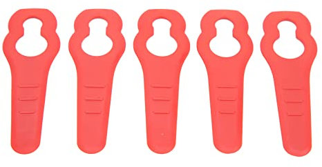 50Pcs Plastic Trimming Blade Grass Blade Butcher, Grass Trimmer Replacement Blades Garden Cutting Pruning Tools for Gp295 Scissors