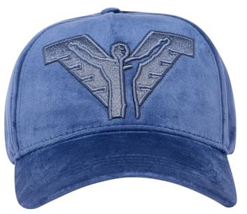 Carlo Colucci Unisex Basecap mit Stickerei Navy OS