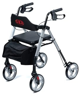 Antar AT51112NE Aluminium Rollator silber