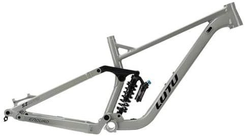 HIMALO 27.5er/29er Federung Mountainbike-Rahmen Federweg 140mm Boost Rahmen 12x148mm Steckachse Enduro Rahmen 16''/18'' Scheibenbremse DH/AM/XC Downhill-Rahmen Mit Stoßdämpfern Hinten(Gray,M(16''))