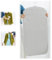 IMUNKT Handheld Garment Steamer Ironing Board Pad, Clothes Hanging Steamer Board, Ironing Mat Pad, Steam Press For Dorm Home - Blue/Grey(Gray arrow a)