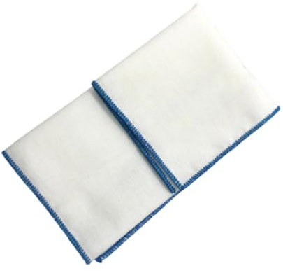 ibasenice Flute Cleaning Cloth for inside and Surface Soft Cotton Gauze Wiper for Flute Maintenance Musical Instrument Cleaning Tool and Clarinet