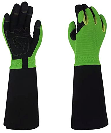 Gardens Schutzhandschuhe für Damen & Herren, dorn- und schnittfest, Gartenarbeitshandschuhe, geeignet für dornige Sträucher, Kakteen, Rose