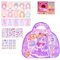 SGERUFZ Dress Up Stickerbuch Spielzeug Geschenk Mädchen 6-10 Jahre Diamond Painting Kreatives für Mädchen Geburtstagsgeschenk für Mädchen Geschenkideen