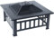 Habitat et Jardin Brasero Barbacoa 3 en 1 con Tapa antibrasas Flaméo - Negro