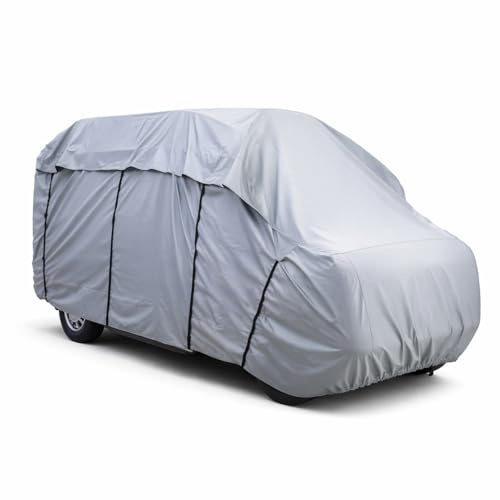 HBCOLLECTION Schutzhülle für Kastenwagen Camper Travel Van Kompakte Wohnmobile Reisemobile Womo (LxBxH 580x213x244cm)