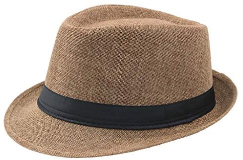 Strohhut Männer, Strohhut Herren Sommer Sonnenschutz Sonnenhut Panama Hut Cool Strandhut Sommerhut Großer Kopf Herrenhut Gartenhut Straw Hat für Urlaub Herren Damen