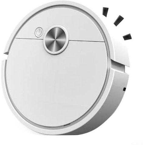 3 in 1 Robot Vacuum Cleaner with Mop, Smart Robot Hoovers for Sweeping and Dry & Wet Mopping Robot with Advanced 360° Mapping Navigation and One-Button Start for Pet Hair, Carpet, Hard Floors(White)