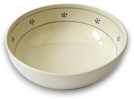 Colì, Saladier en majolique, grand bol en céramique, diamètre 25 à 30 cm (ÉTOILES, 35 x 35 cm)