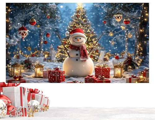 Weihnachten Garagentor Banner Outdoor Weihnachtsdeko Mit Weihnachtsmann Schlitten & Rentieren Große Wasserdichte Wiederverwendbare Abdeckung Für Haus, Garten, Party Zuhause