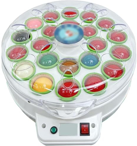 XUXIAO Elektronischer Ballreiniger, Billardballreiniger, Bälle Snooker Clean Bulletproof Ballistic, Poolball-Poliermaschine für 16/22 Bälle 22balls