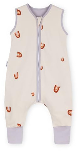 Ehrenkind® Schlafsack mit Füßen | Sommer 1.0 TOG | Babyschlafsack mit 100% Bio-Baumwolle OEKO-TEX