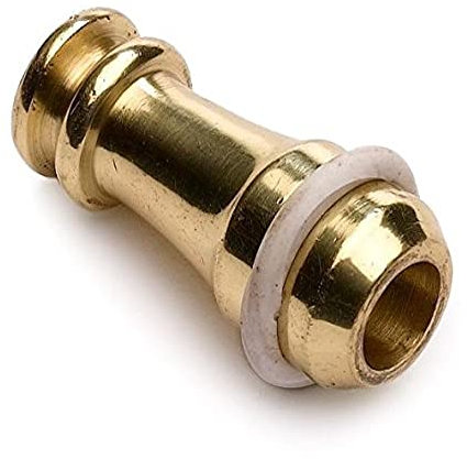 Merriway BH05142 Curtain Blind Cord Pull Solid Brass Small 38mm