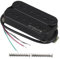 OriPure Alnico 5 Micros Humbucker Micro chevalet pour guitare électrique 8.8K Le noir
