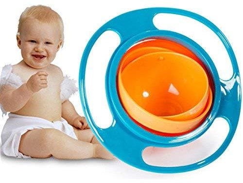 Gearmax Bol pour bébé Anti-Renversement, Bol à 360 de Rotation pour Enfants